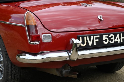 1969 MGB Roadster In vendita (immagine 146 di 230)