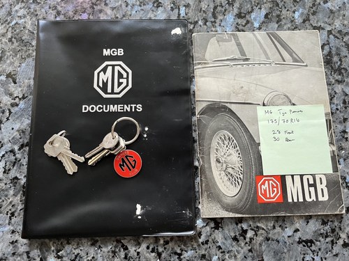 1969 MG B For Sale (picture 243 of 246)