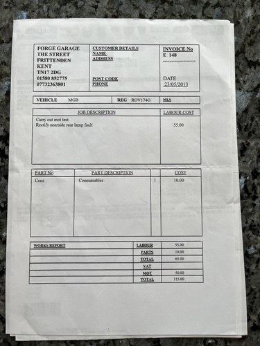 1969 MG B For Sale (picture 236 of 246)