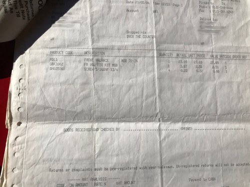 1974 MGB Te koop (foto 60 van 79)