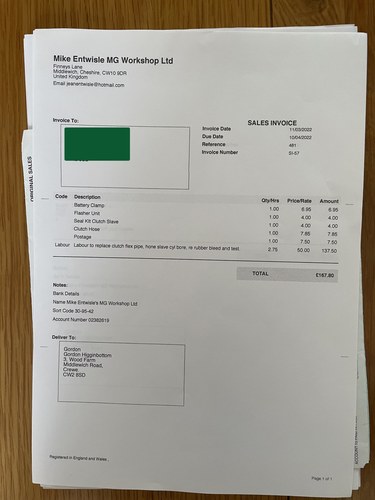 1981 MGB LE à vendre (picture 205 of 209)