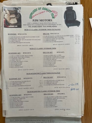 1981 MGB LE à vendre (picture 186 of 209)