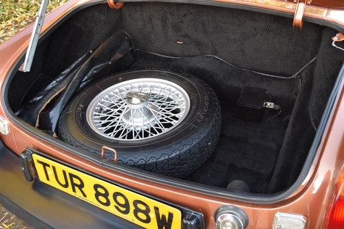 1981 MGB Roadster Limited Edition à vendre (picture 54 of 123)