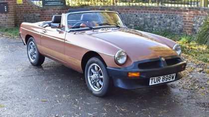 1981 MGB Roadster Limited Edition