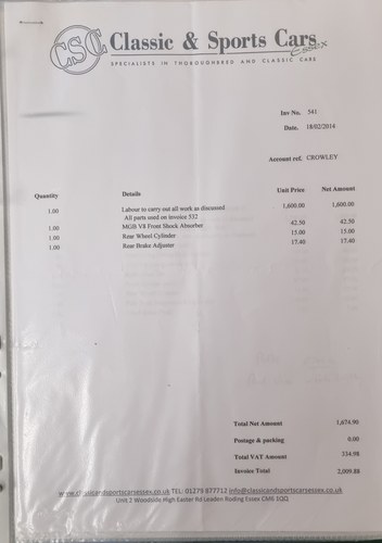 1981 MGB GT Limited Edition V8 Abingdon In vendita (immagine 81 di 94)