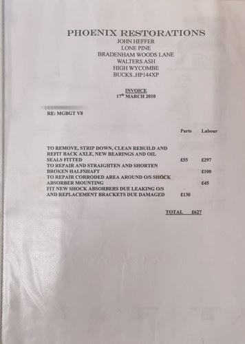 1981 MGB GT Limited Edition V8 Abingdon In vendita (immagine 88 di 94)