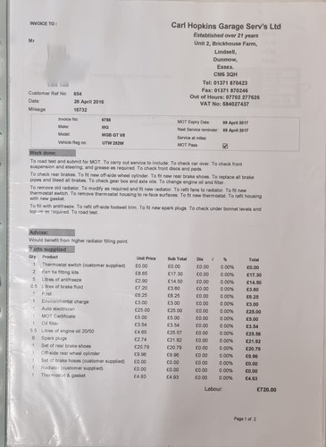 1981 MGB GT Limited Edition V8 Abingdon In vendita (immagine 79 di 94)