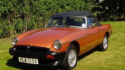 1982 MGB Roadster Limited Edition 1 of 2