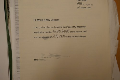 1967 MG Magnette Te koop (foto 134 van 139)