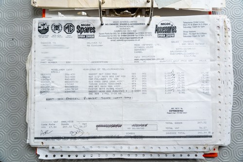 1960 MG MGA 1600 Coupe zum Verkauf (Bild 159 von 169)