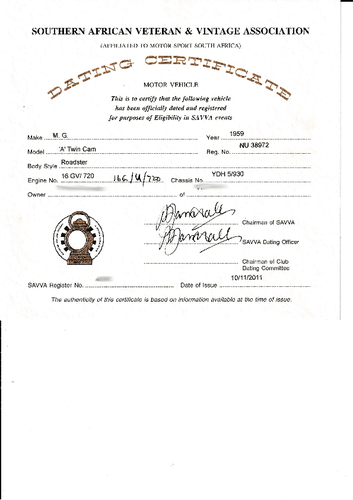 1958 MGA Twin-Cam Roadster In vendita (immagine 87 di 88)