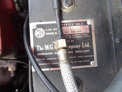 1957 MGA Mk1 1500 Roadster En venta (imagen 79 de 83)