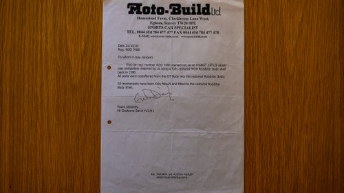 1972 MG Sports Mark 3 Roadster à vendre (picture 178 of 191)