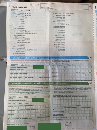 NO RESERVE - 1974 MGB GT V8 (ADO 75 development car) zum Verkauf (Bild 227 von 244)