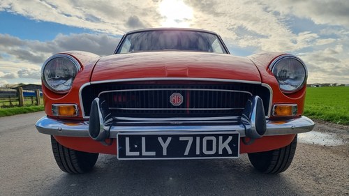 1972 MGB GT (Overdrive model) à vendre (picture 14 of 100)