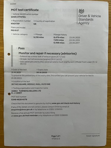 1975 MG B GT Jubilee Edition En venta (imagen 118 de 119)