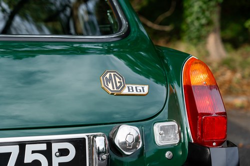 1975 MG B GT Jubilee Edition En venta (imagen 57 de 119)