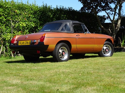 1982 MGB Roadster LE In vendita (immagine 37 di 175)