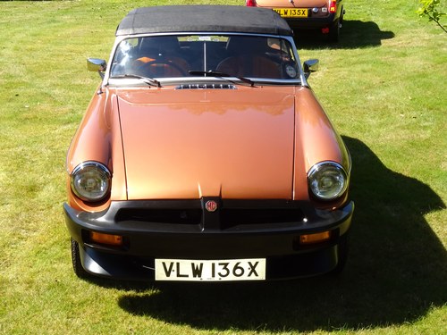 1982 MGB Roadster LE In vendita (immagine 40 di 175)