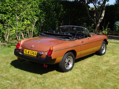 1982 MGB Roadster LE In vendita (immagine 8 di 175)
