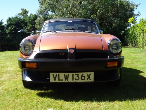 1982 MGB Roadster LE In vendita (immagine 39 di 175)
