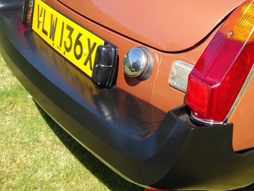 1982 MGB Roadster LE In vendita (immagine 138 di 175)