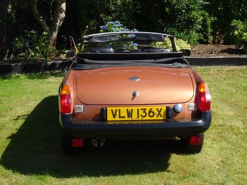 1982 MGB Roadster LE In vendita (immagine 6 di 175)