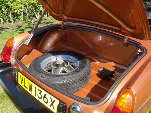 1982 MGB Roadster LE In vendita (immagine 92 di 175)