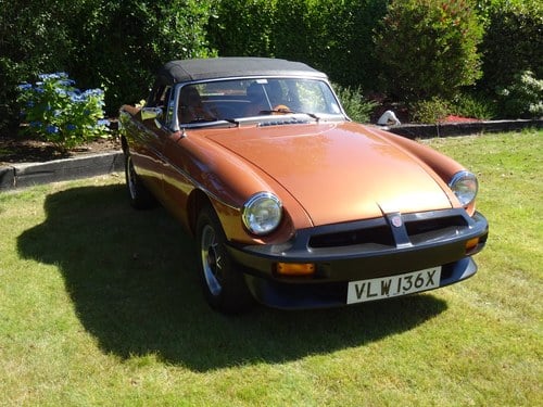 1982 MGB Roadster LE In vendita (immagine 26 di 175)