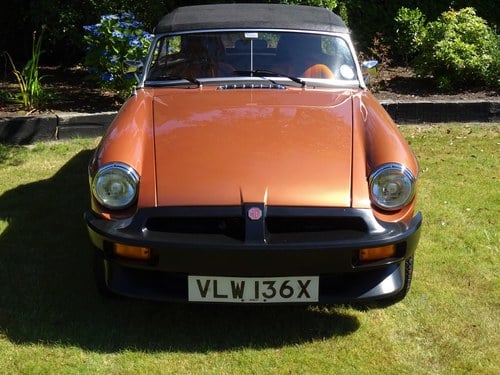 1982 MGB Roadster LE In vendita (immagine 114 di 175)