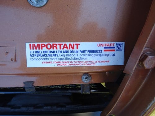 1982 MGB Roadster LE In vendita (immagine 156 di 175)