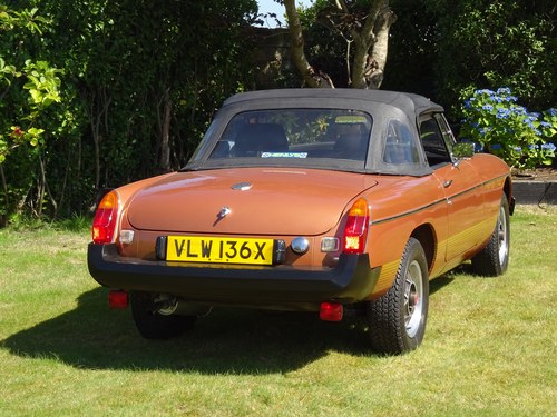 1982 MGB Roadster LE In vendita (immagine 36 di 175)