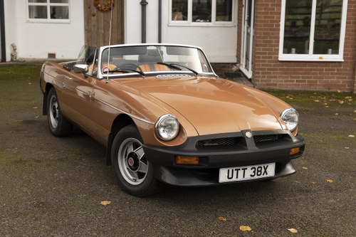 1982 MGB Roadster LE Final Edition In vendita (immagine 6 di 98)