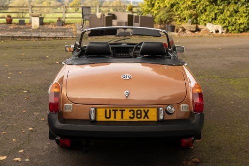 1982 MGB Roadster LE Final Edition In vendita (immagine 5 di 98)