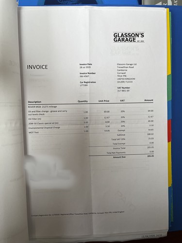 1982 MGB Roadster LE Final Edition In vendita (immagine 98 di 98)