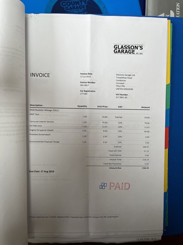 1982 MGB Roadster LE Final Edition In vendita (immagine 84 di 98)