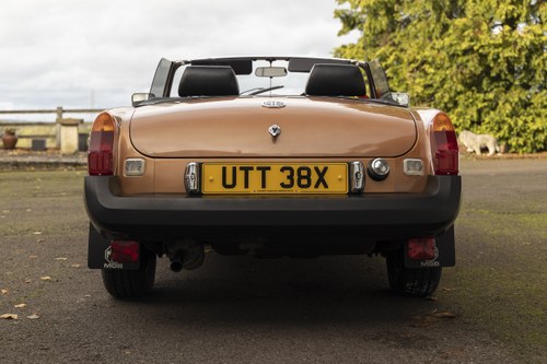 1982 MGB Roadster LE Final Edition In vendita (immagine 4 di 98)