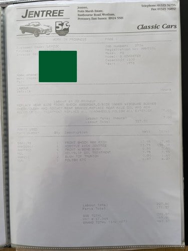 1973 MGB Roadster zum Verkauf (Bild 184 von 235)