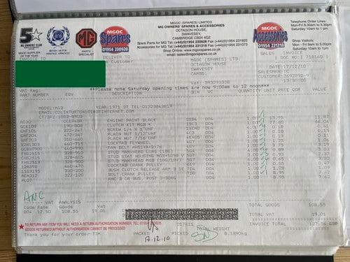 1973 MGB Roadster zum Verkauf (Bild 205 von 235)