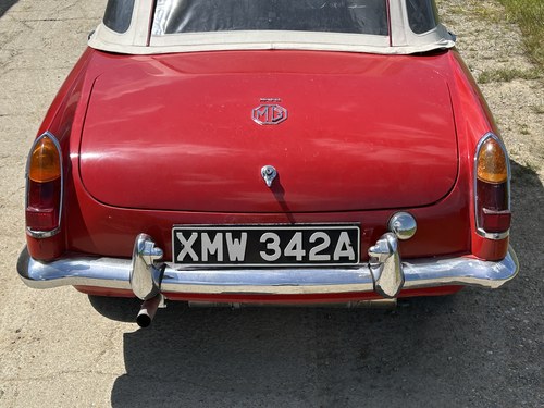 1963 MGB Roadster In vendita (immagine 203 di 280)