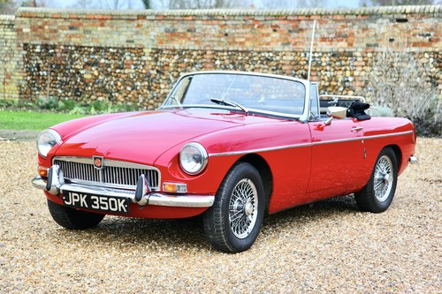 1972 MGB Roadster In vendita (immagine 10 di 116)