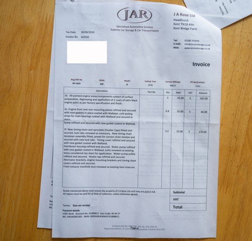 NO RESERVE - 1978 MGB Roadster zum Verkauf (Bild 165 von 201)