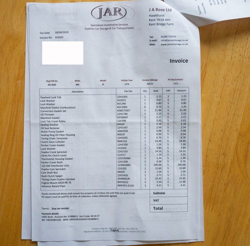 NO RESERVE - 1978 MGB Roadster zum Verkauf (Bild 169 von 201)