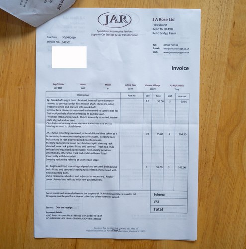 NO RESERVE - 1978 MGB Roadster zum Verkauf (Bild 166 von 201)