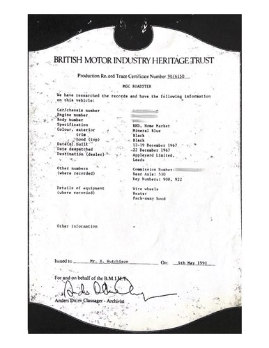 1967 MGC Roadster En venta (imagen 156 de 176)