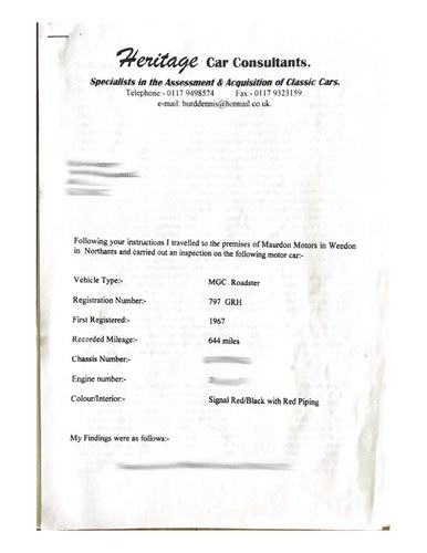 1967 MGC Roadster En venta (imagen 161 de 176)