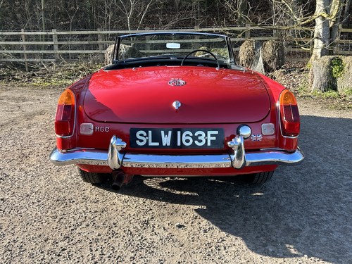 1968 MG MGC Roadster Te koop (foto 22 van 216)