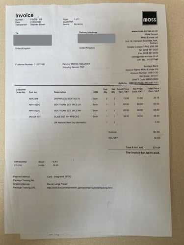 1970 MG C Roadster For Sale (picture 229 of 243)