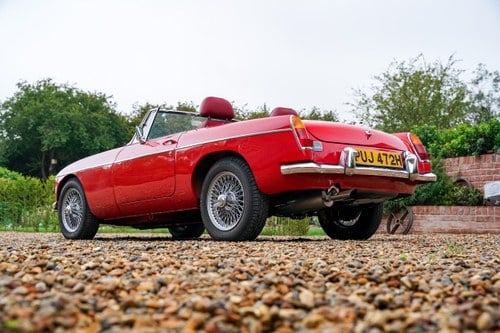 1969 MGC Roadster Te koop (foto 9 van 215)