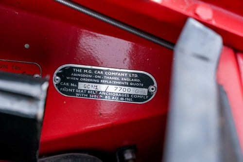 1969 MGC Roadster Te koop (foto 159 van 215)